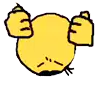 Yellow emoji crying and laughing