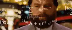 Zach Galifianakis calculating math equations