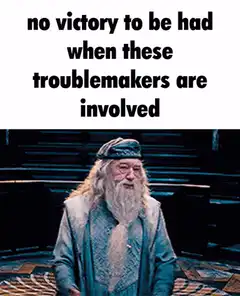Dumbledore no victory to be had