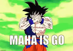 Goku transforms to Super Saiyan