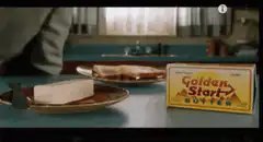 Man licks butter off plate