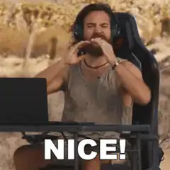 Streamer says nice