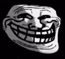 Trollface morphing expression