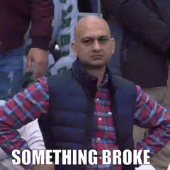 Something Broke Guy