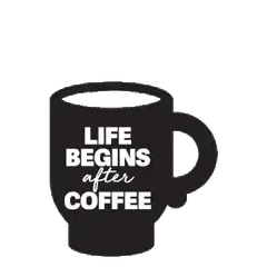 Life Begins After Coffee Mug