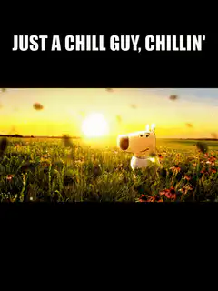 BoJack Horseman chill guy sunset