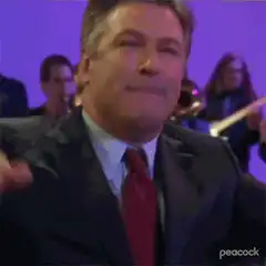 Alec Baldwin dancing