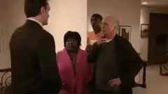Man coughs and falls over