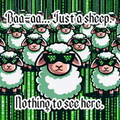 Just a sheep nothing to see here