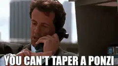 James Woods You Can't Taper a Ponzi