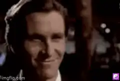 Man's eyes glow red
