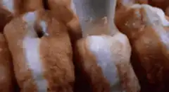 Cream filling donuts