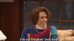I'm so freakin' exicted!