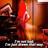 Betty Boop I'm not bad I'm just drawn that way