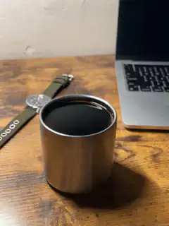 coffee cup on desk