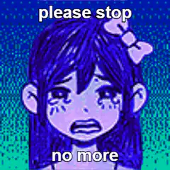 crying anime girl please stop no more