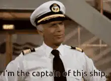 Captain Picard I'm the captain of this ship