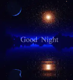 Good Night Starry Night Sky
