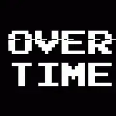 Over Time Glitch Text