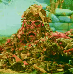 Garbage Man with Pink Glasses