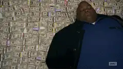 Bunton sleeping on money