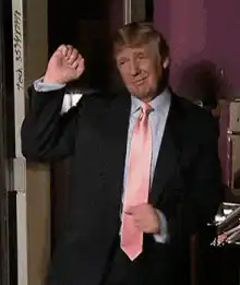 Donald Trump fist pump