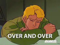 G.I. Joe Over and Over