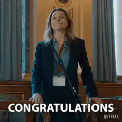 Claire Underwood Congratulations