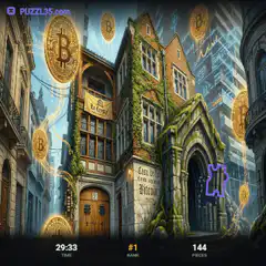 Bitcoin puzzle game screenshot