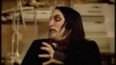 Morticia Addams dancing in the lab