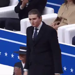 Barron Trump awkward dance