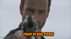 Rick Grimes Glowing Eyes Proof