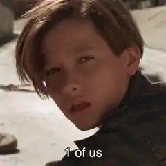Edward Furlong and Arnold Schwarzenegger 1 of us is in deep trouble