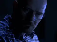 Walter White looks at his hands