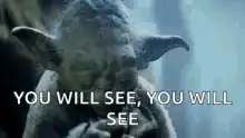 Yoda You Will See You Will See