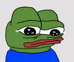 Sad Pepe the Frog