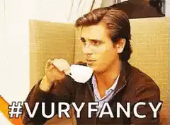 Joaquin Phoenix sipping tea #VURYFANCY