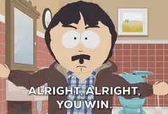 South Park Butters Alright You Win