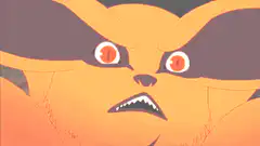 Kurama crying anime