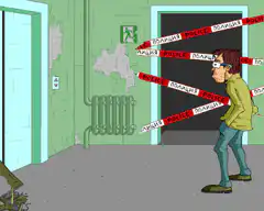 Man escapes elevator monsters