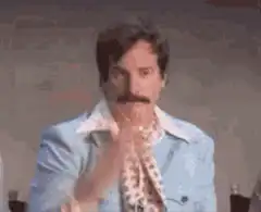 Ron Burgundy Clapping Lightning