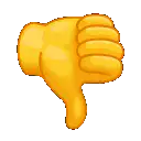 pixel art thumbs down emoji