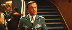 Hans Landa smirking