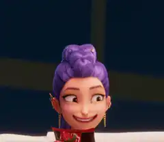 Evil Queen smirking