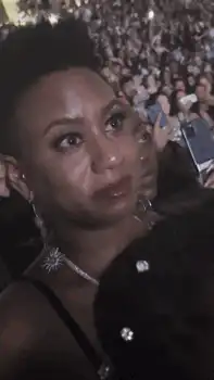 Teyana Taylor emotional at concert