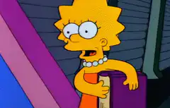 Lisa Simpson reveals How to Cook Humans book