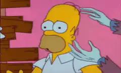Homer Simpson vs Zombies