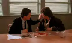 Hannibal Lecter slaps Will Graham