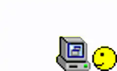 Pac-Man smashes computer