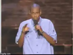 Dave Chappelle asking for quiet